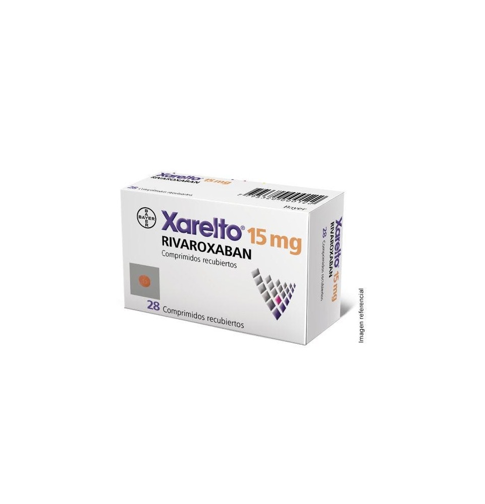 XARELTO 15 MG X 30 COMPRIMIDOS