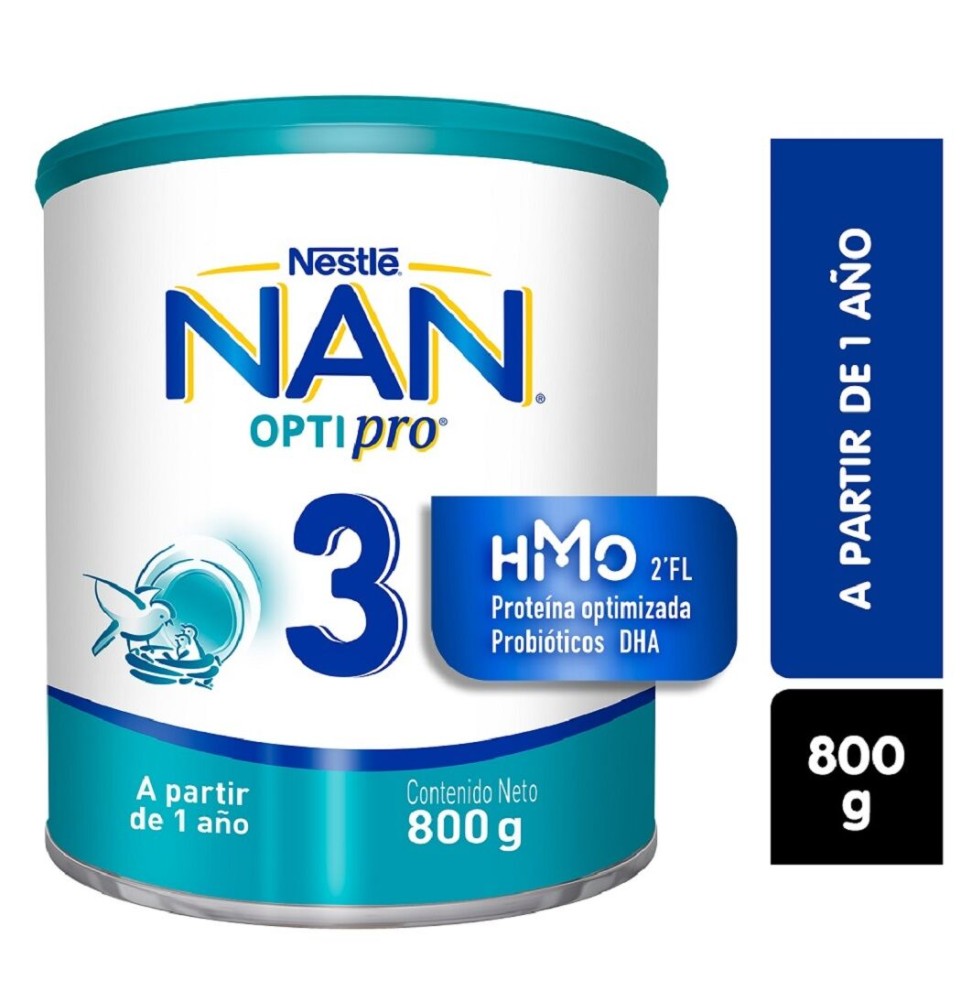 NAN 3 OPTIPRO MH-O PVO X 800 GR