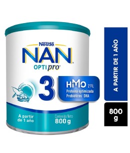 NAN 3 OPTIPRO MH-O PVO X 800 GR