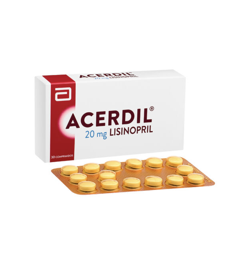 ACERDIL 20 MG X 30 COMPRIMIDOS