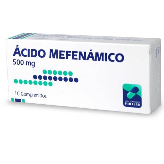 ACIDO MEFENAMICO COM 500 MG...