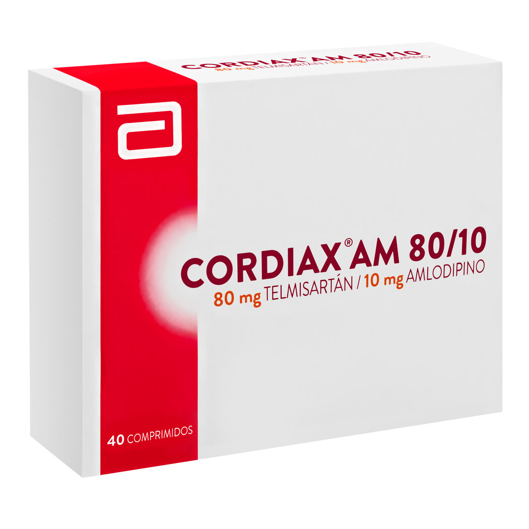 CORDIAX AM COM 80/10 MG X 40