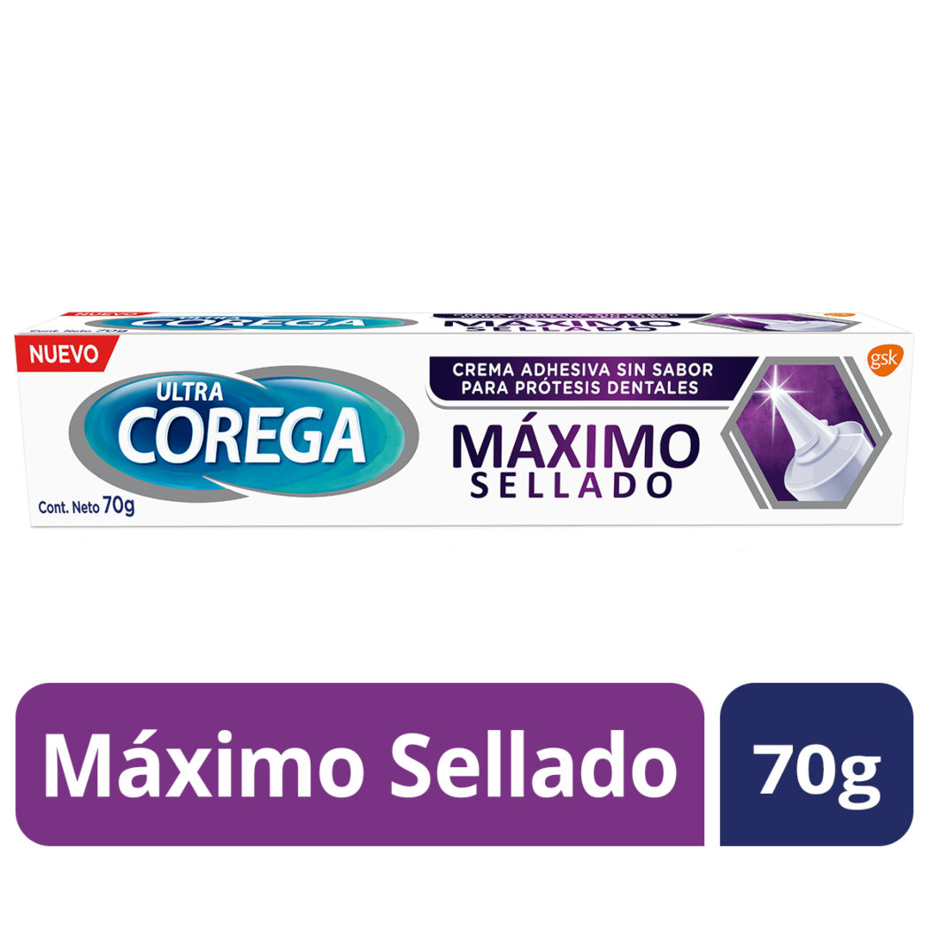 COREGA ULTRA MAXIMO SELLADO CRE ADH X  70 GR