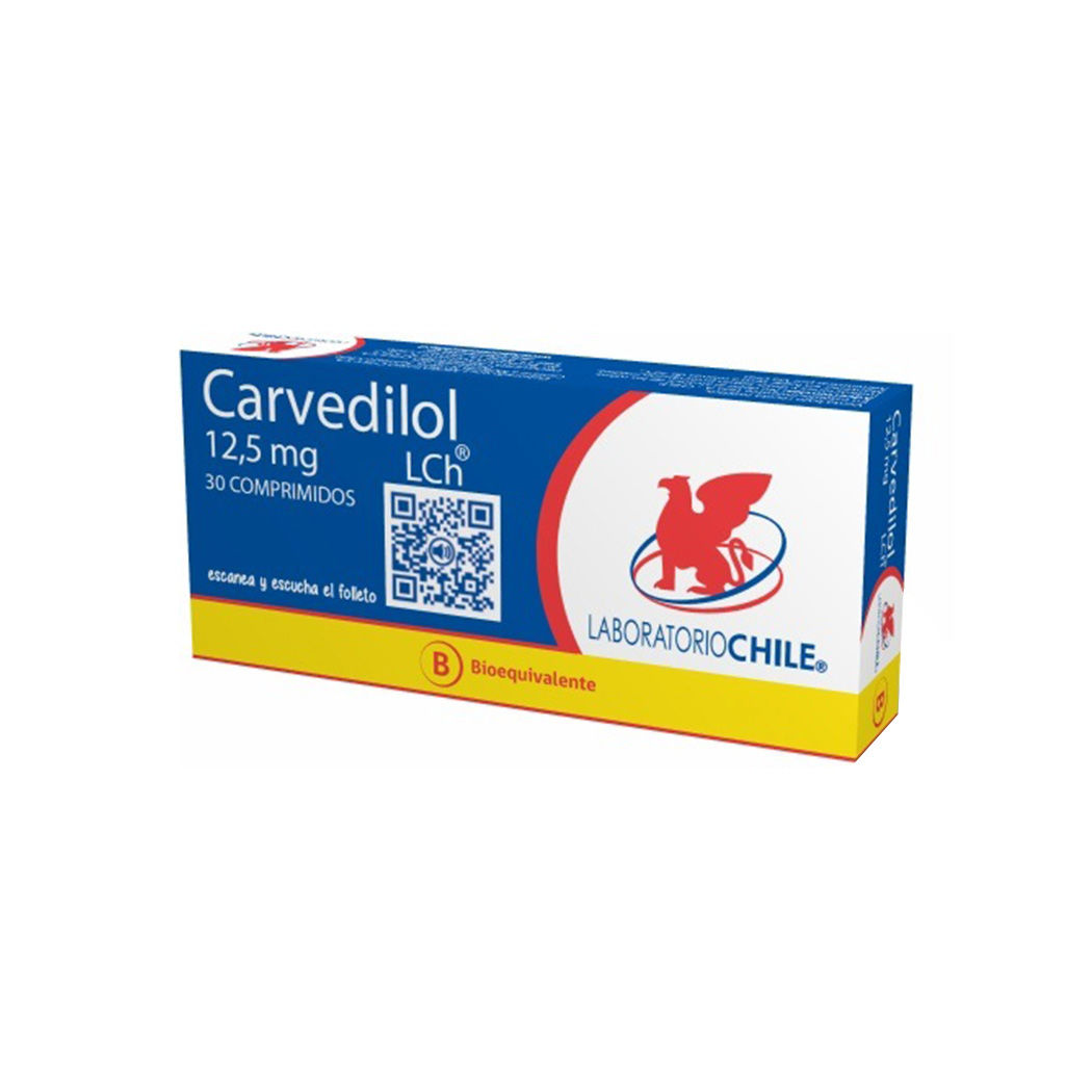 CARVEDILOL COM 12,5 MG X 30...