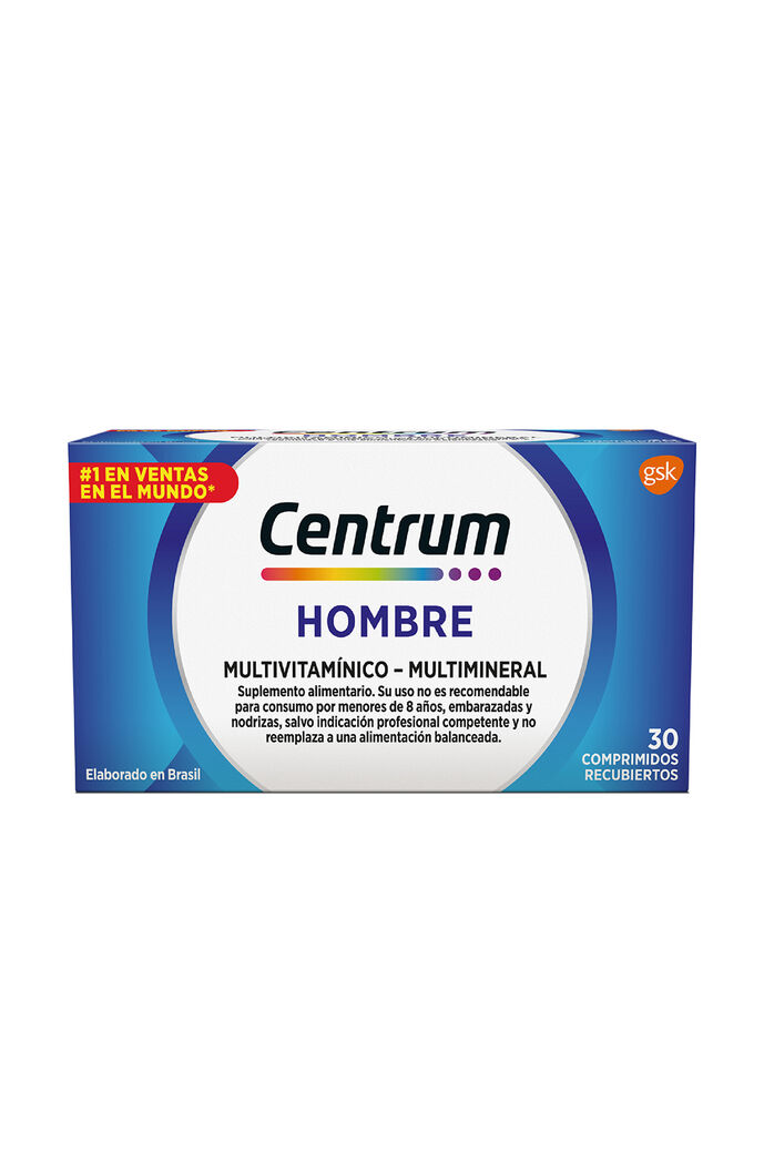 CENTRUM HOMBRE COM X 30