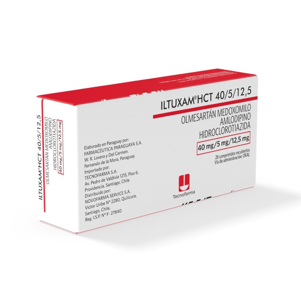 ILTUXAM HCT COM 40/5/12,5MG...